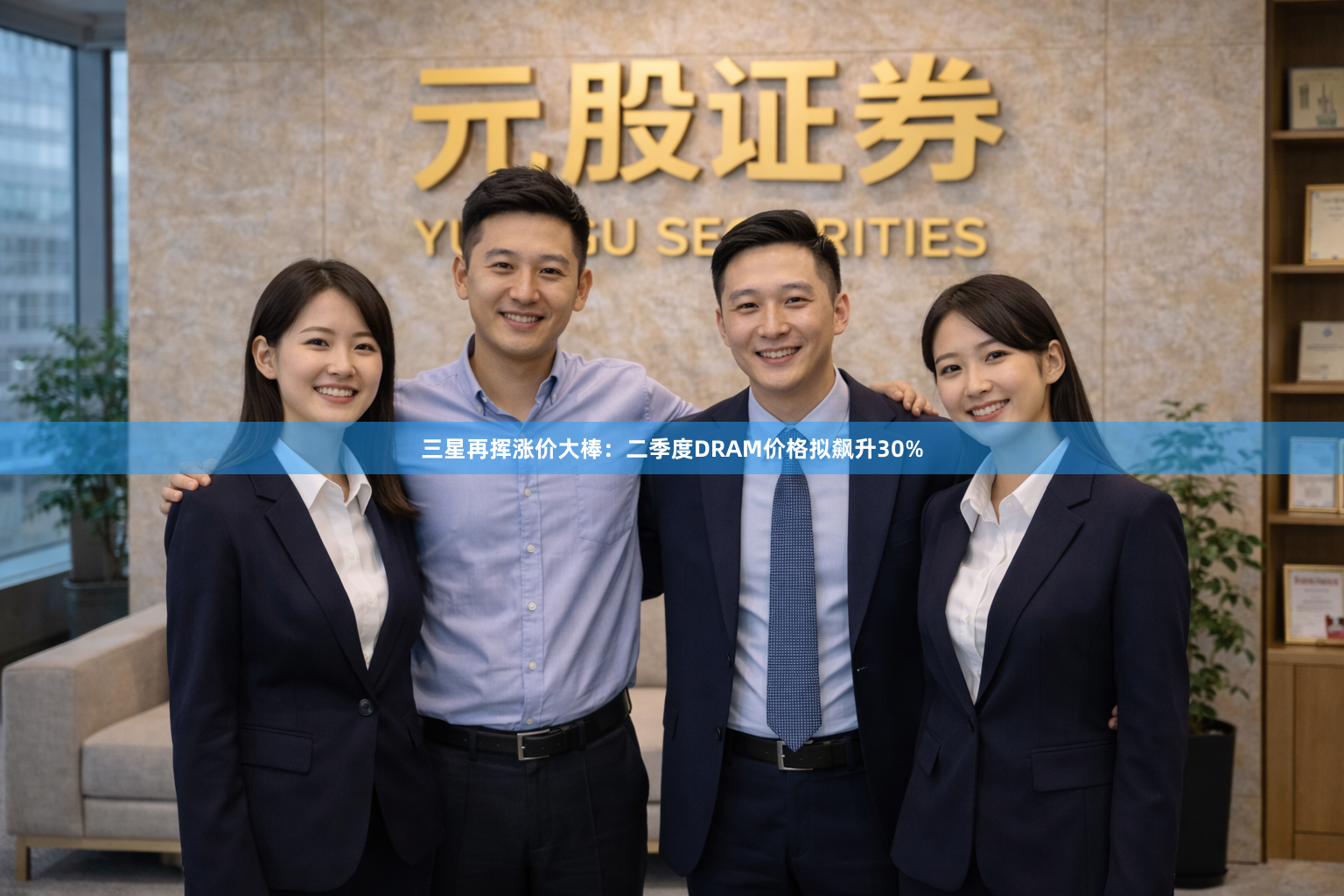 三星再挥涨价大棒：二季度DRAM价格拟飙升30%